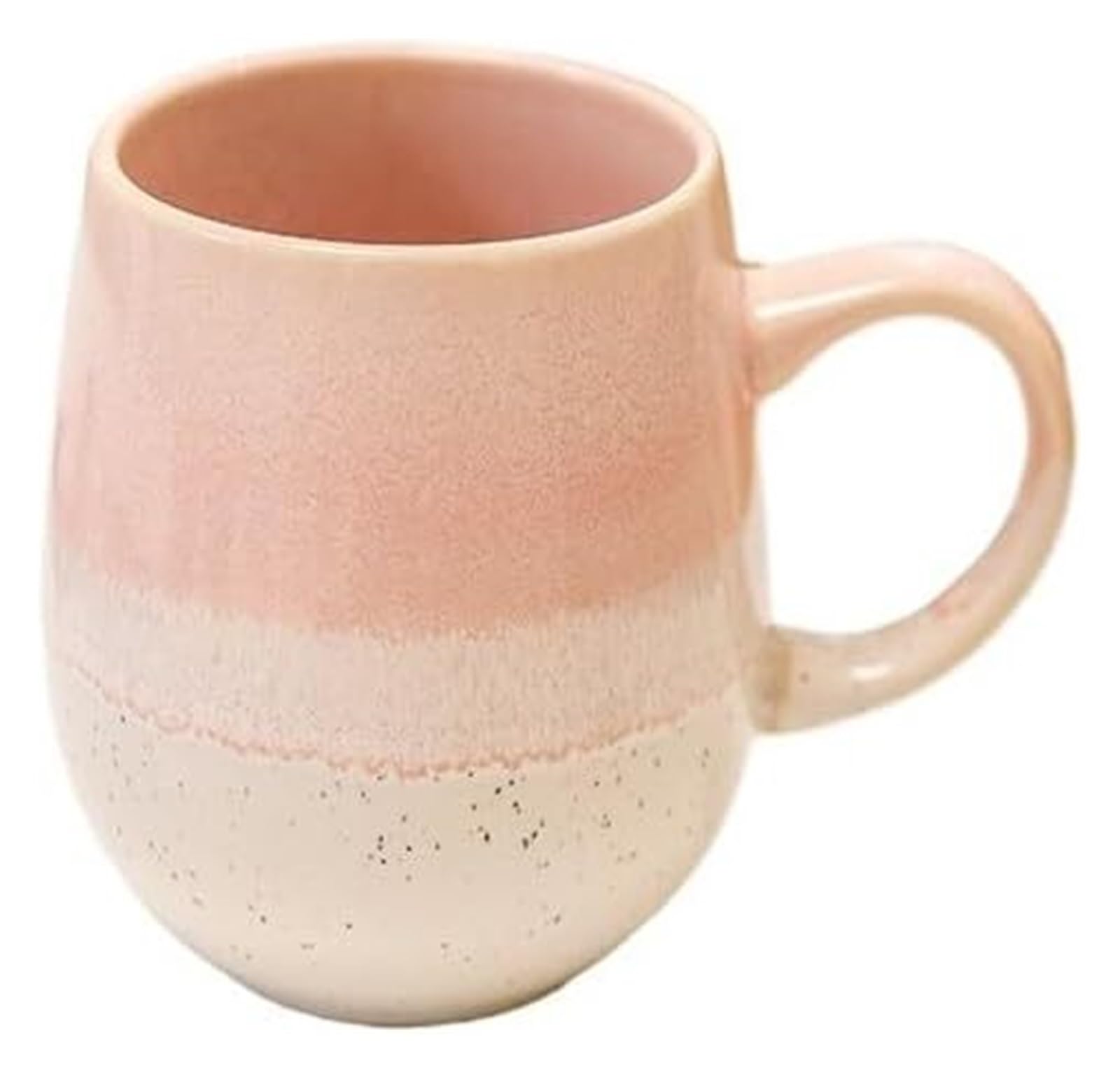 Kubek 520 Ml, Prosty, Biurowy, Ceramiczny Kubek Do Kawy, Kubek Do Mleka, Kubek Owsiany, Kubek Do Wody, Kubek Do Herbaty/Pink