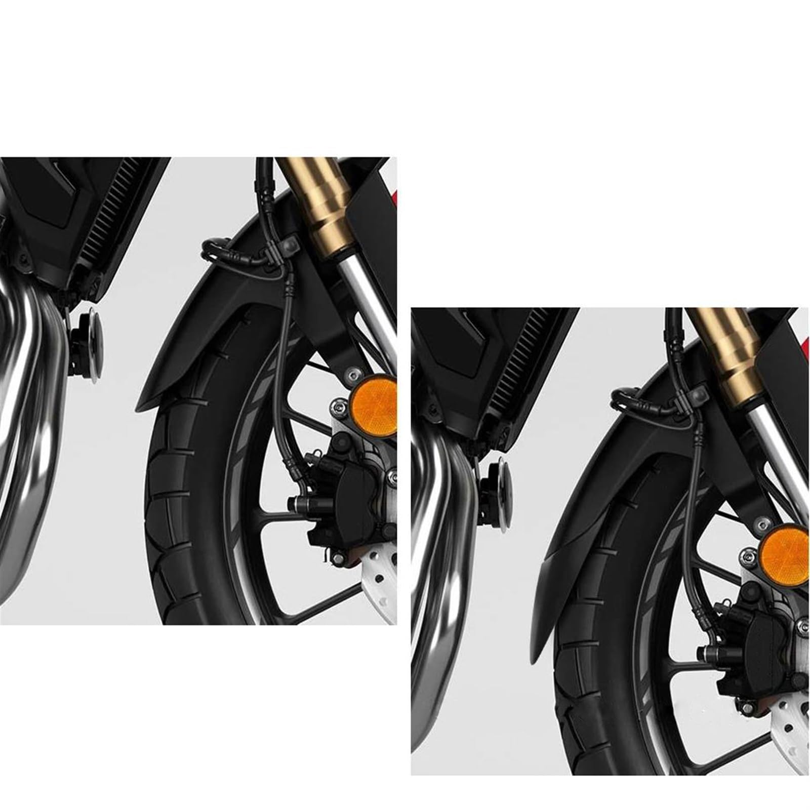 Moto Parafango Anteriore Pneumatico Hugger Fango Splash Guard Copertura Della Protezione Posteriore Kit Per CB 500 X 500X CB500 CB500X 2022 2023