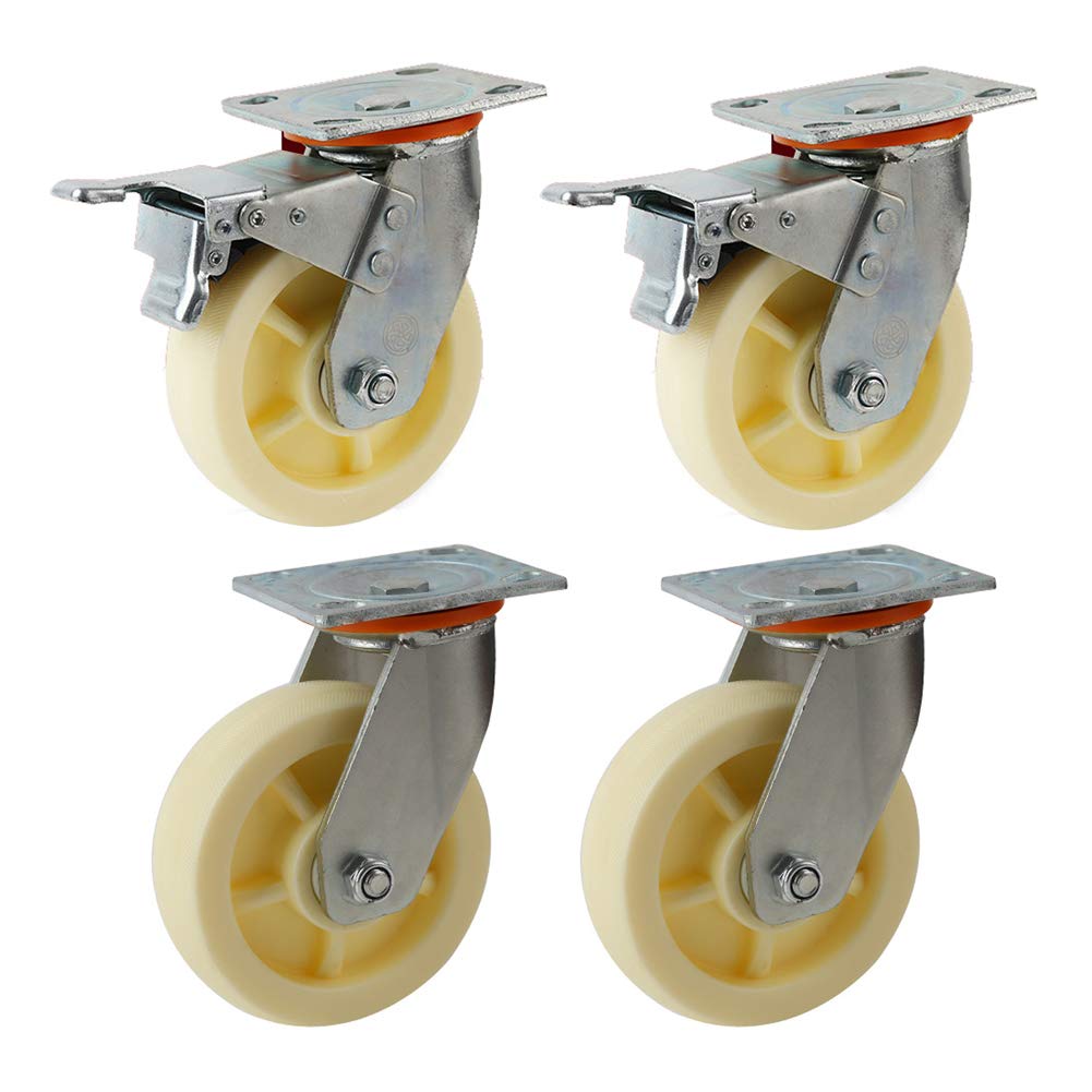 Zguouzantye One Color 4 Heavy Duty Caster Wheels For Transport Trolley