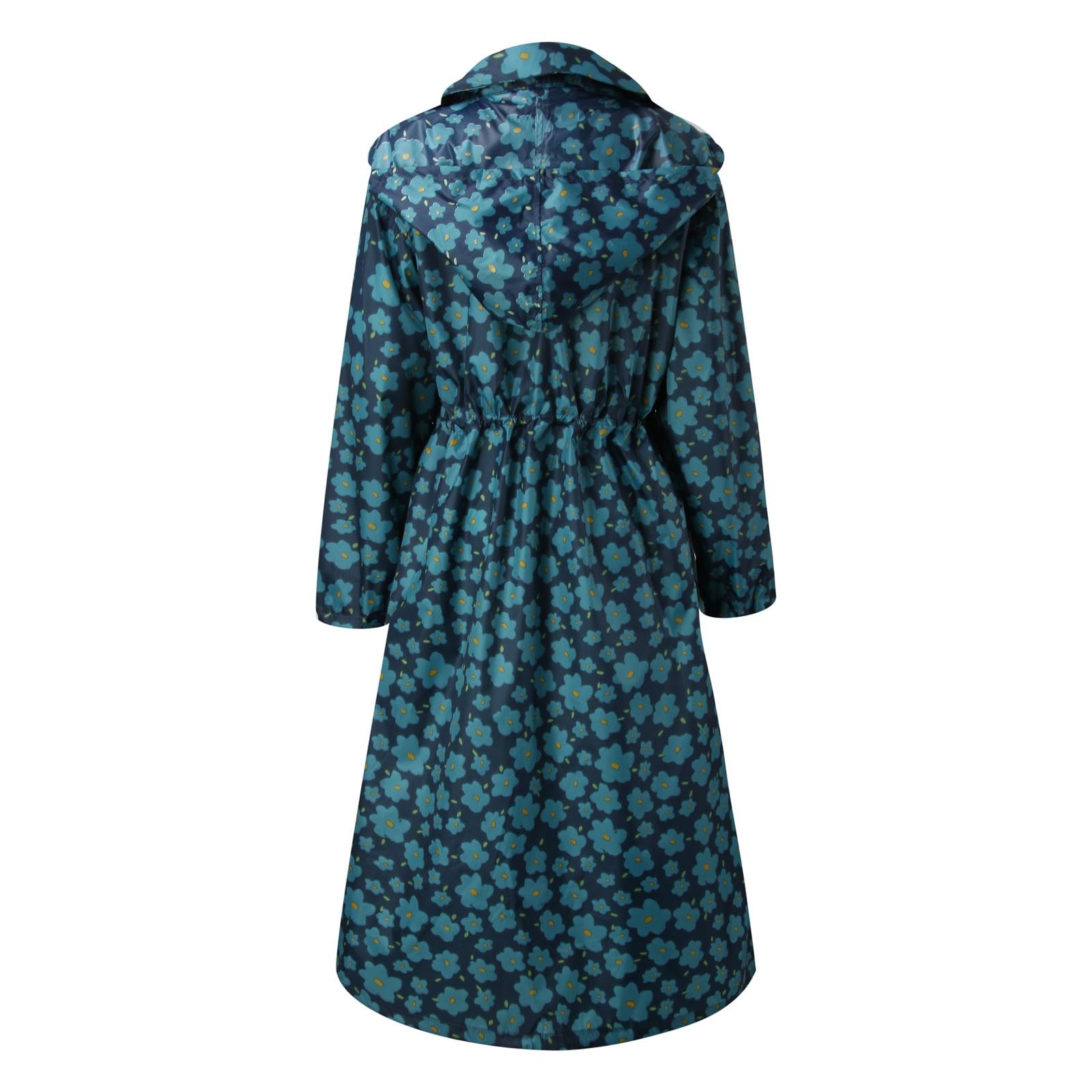 Genérico Chubasquero Mujer Running,Corsé Extendido OtoñO/Invierno Cortavientos Moda Coreana para Personalizado 1 Pieza Impermeable Pareja Impermeable Masculino Y Femenino