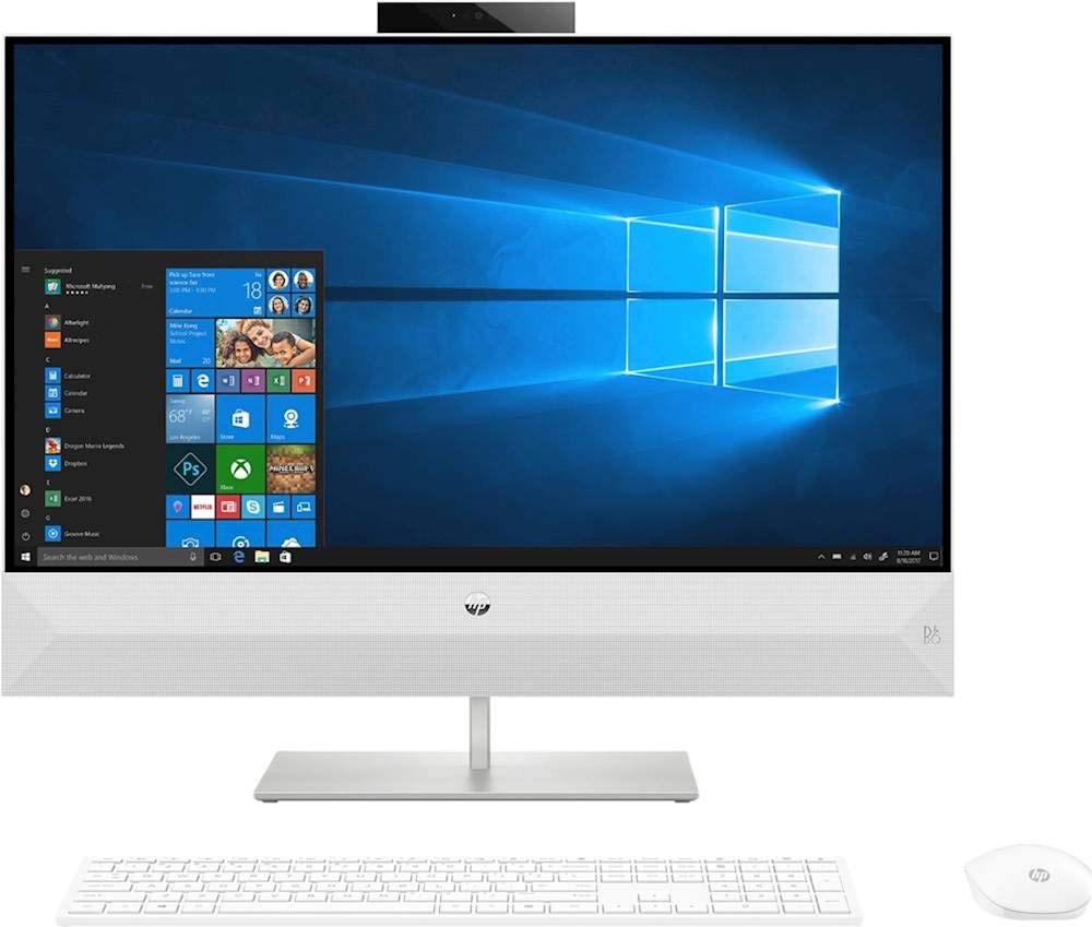 HP Pavilion 27-inch All-in-One Computer, Intel Core i7-8700T