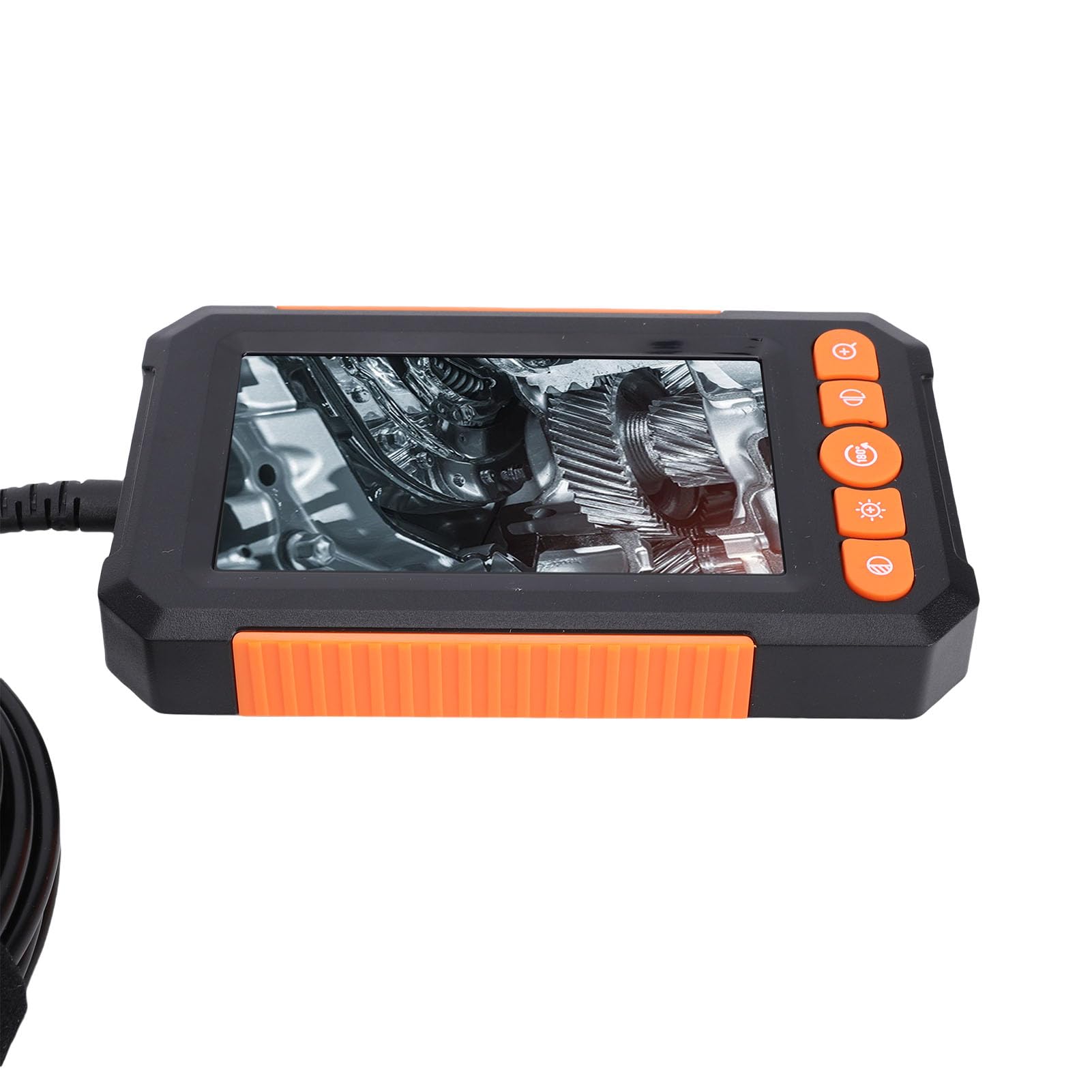 Endoskopkamera mit 8 LED-Leuchten High Definition 1080P für Industrielle Inspektion Flexibles Kabel 4,3-Zoll-Bildschirm