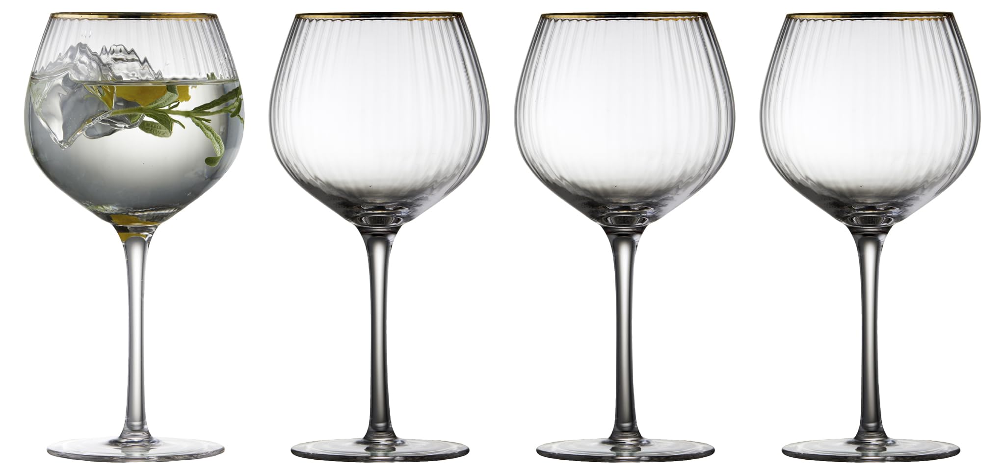Lyngby Glas Palermo Gold Ginglas Kadeh 4 Adet 65 Cl
