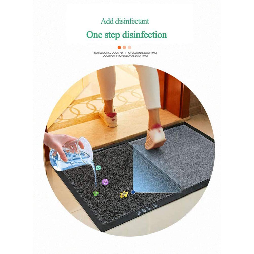 Alfombrilla Desinfectante para El Suelo, Alfombrilla Desinfectante para El Baño De Pies, Alfombrilla Desinfectante para La Puerta Delantera, Almohadillas De Limpieza para Los Pies