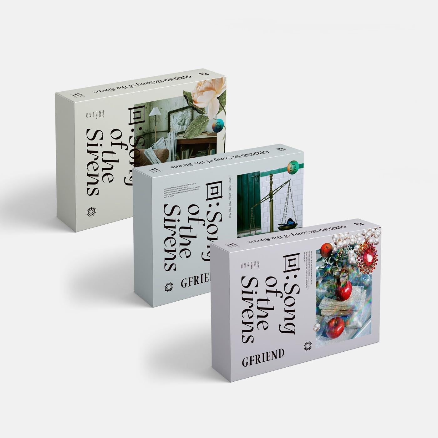 [Reissue] GFRI-END - 9th Mini Album 回 : Song of the Sirens CD (Random ver.)