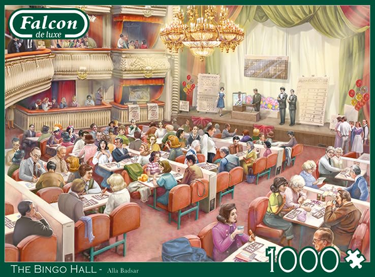 Falcon 'Life In Lockdown' 1000-Piece Jigsaw Puzzle For Adults - Contemporary Art, Recycled Cardboard - View #4