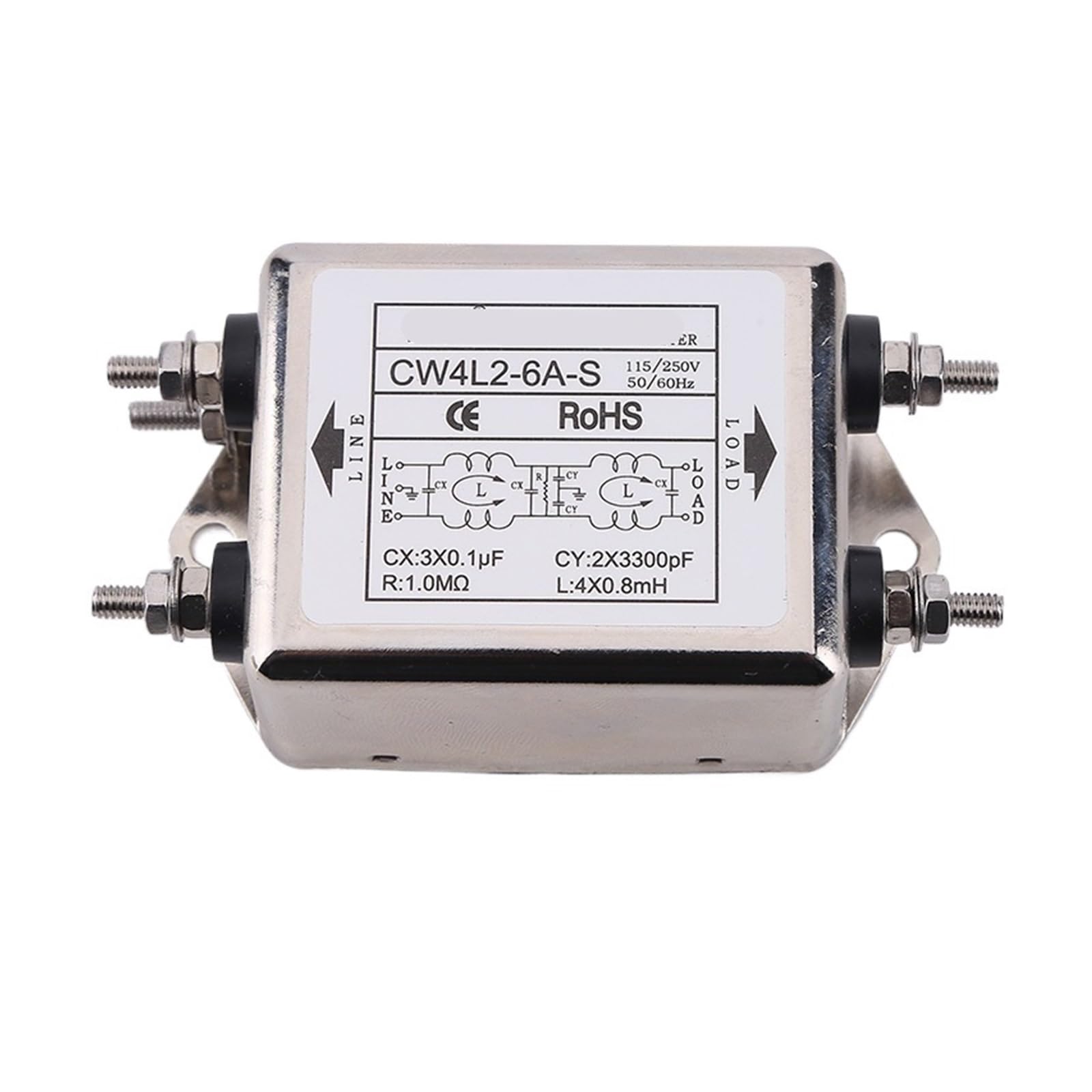 DVNXDPXJ DF200-10A/20A-01 Power Filter 220V Power Purifier Enhanced DF200-10A/20A-01S(DF200-20A-01S)