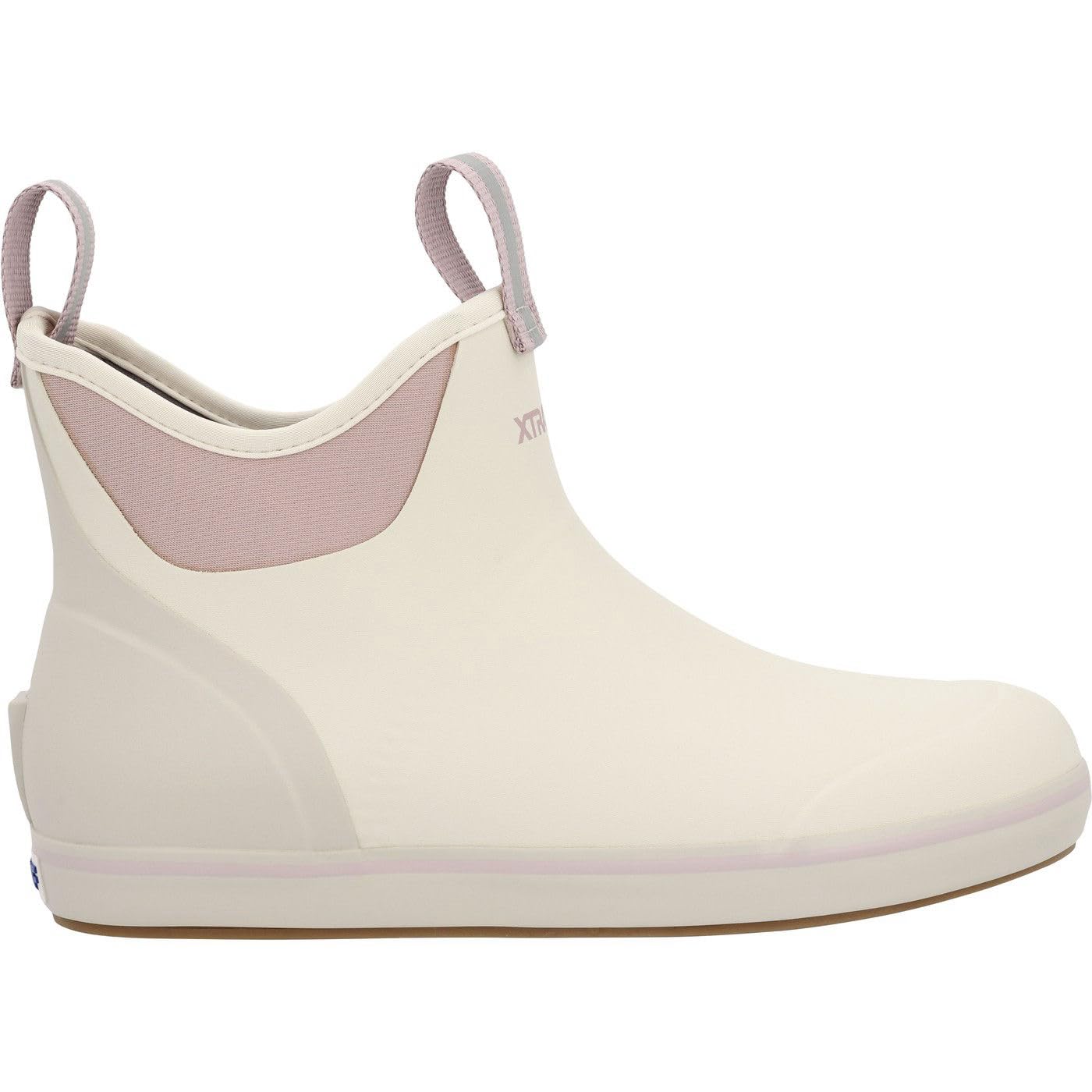 Xtratuf Women's 6 in Ankle Deck Boot, Ivory, Size 7(M)