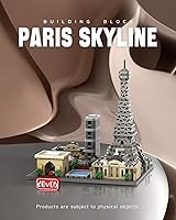 Vista 2 de dOvOb Architecture Paris Skyline Juego de Construcción de Micro Mini Bloques, 2324 Piezas de Ladrillos, Kit de Modelo de Colección de Rompecabezas