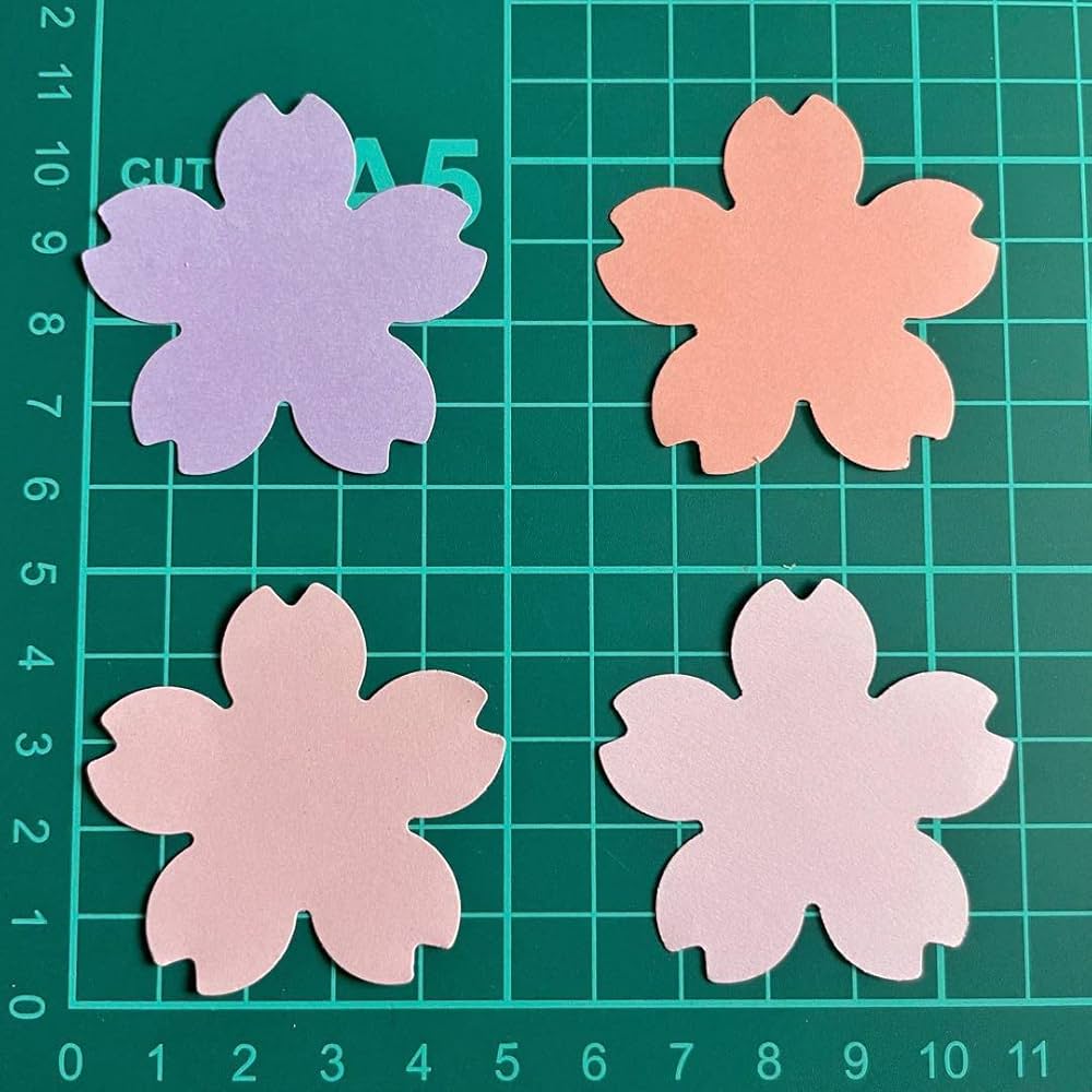 Amazon | 桜 クラフトパンチ メッセージカード 60枚セット