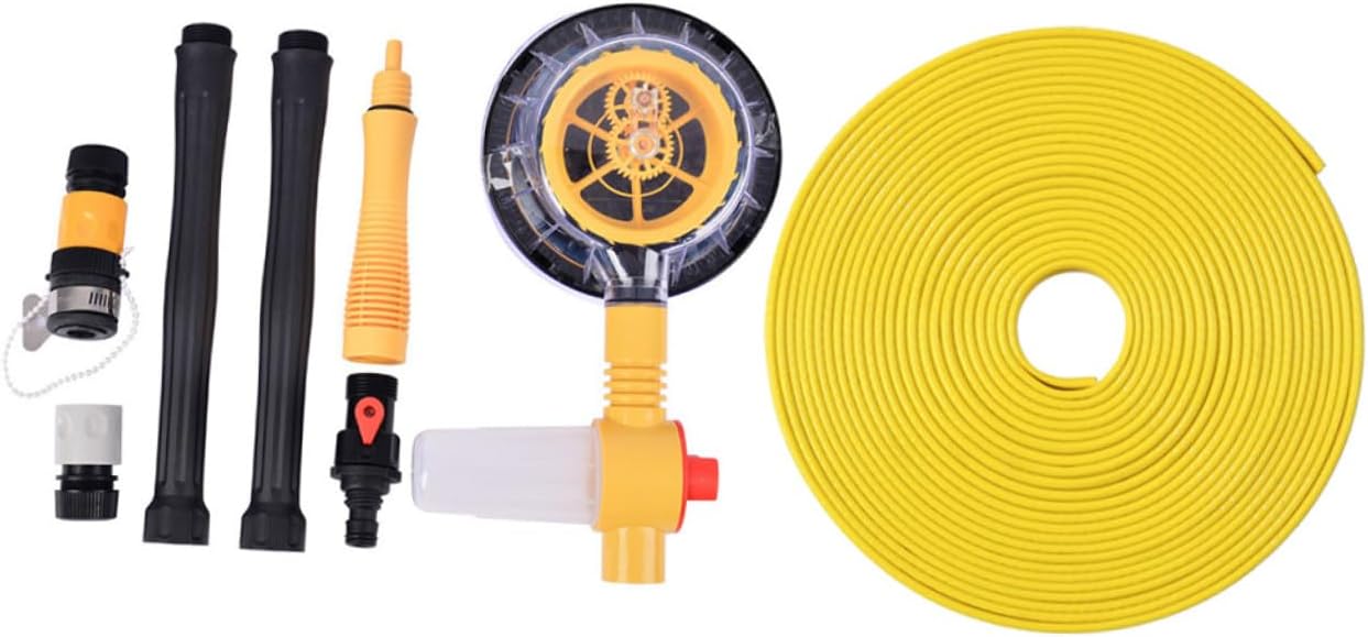 Ciieeo Rotating Car Wash Mop Kit Long Handle Adjustable Telescoping Car Wash Brush for Home Use for Vehicle Types