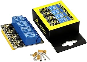 Raspberry Pi DC/AC Relay Board Module 4 Channel 5V KEYESTUDIO Relay Shield for Raspberry Pi 2/3/4/4B