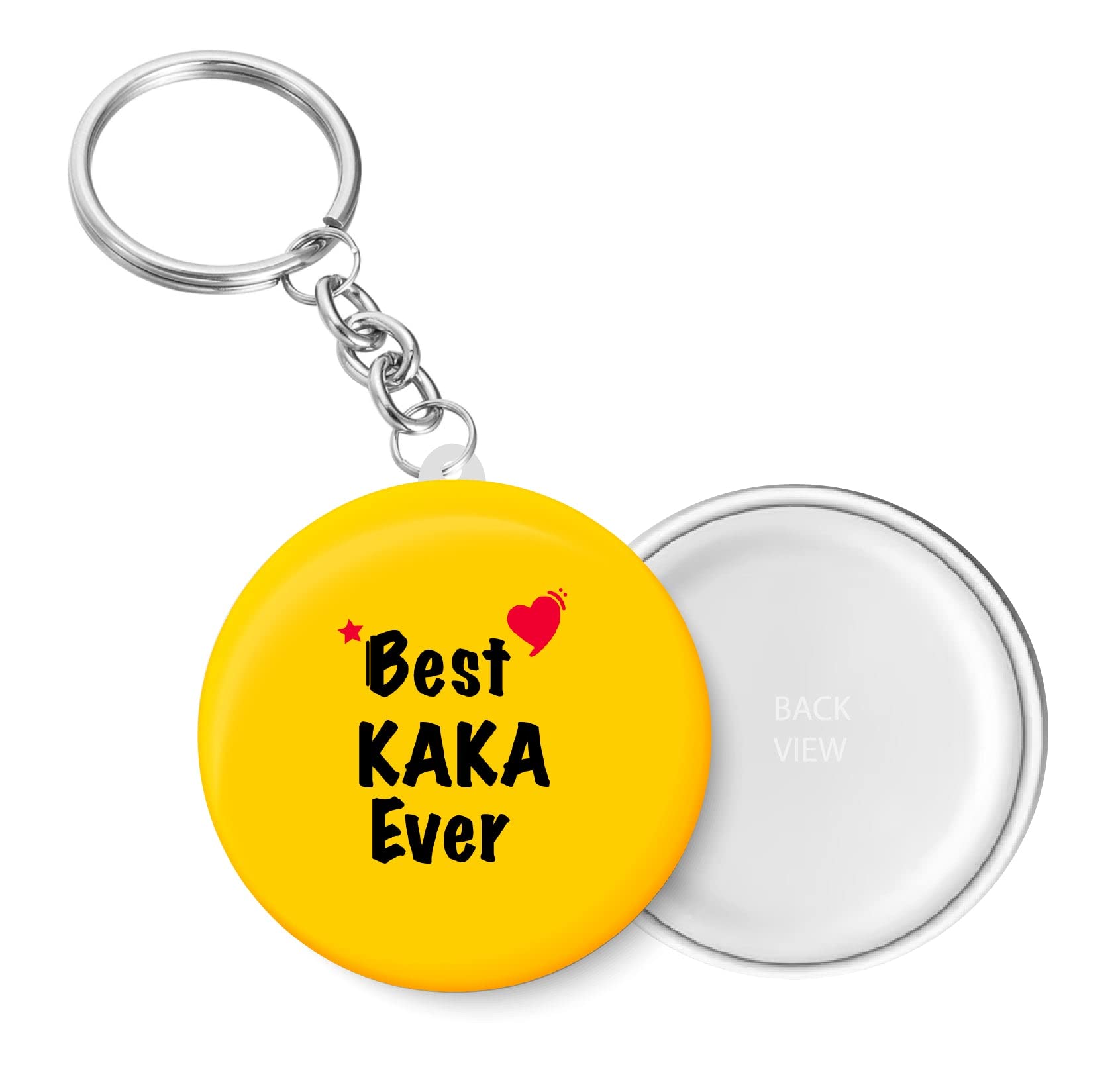 Best Kaka Ever I Raksha Bandhan Gifts Key Chain (Plastic, Multicolor, 44MM)-image-29