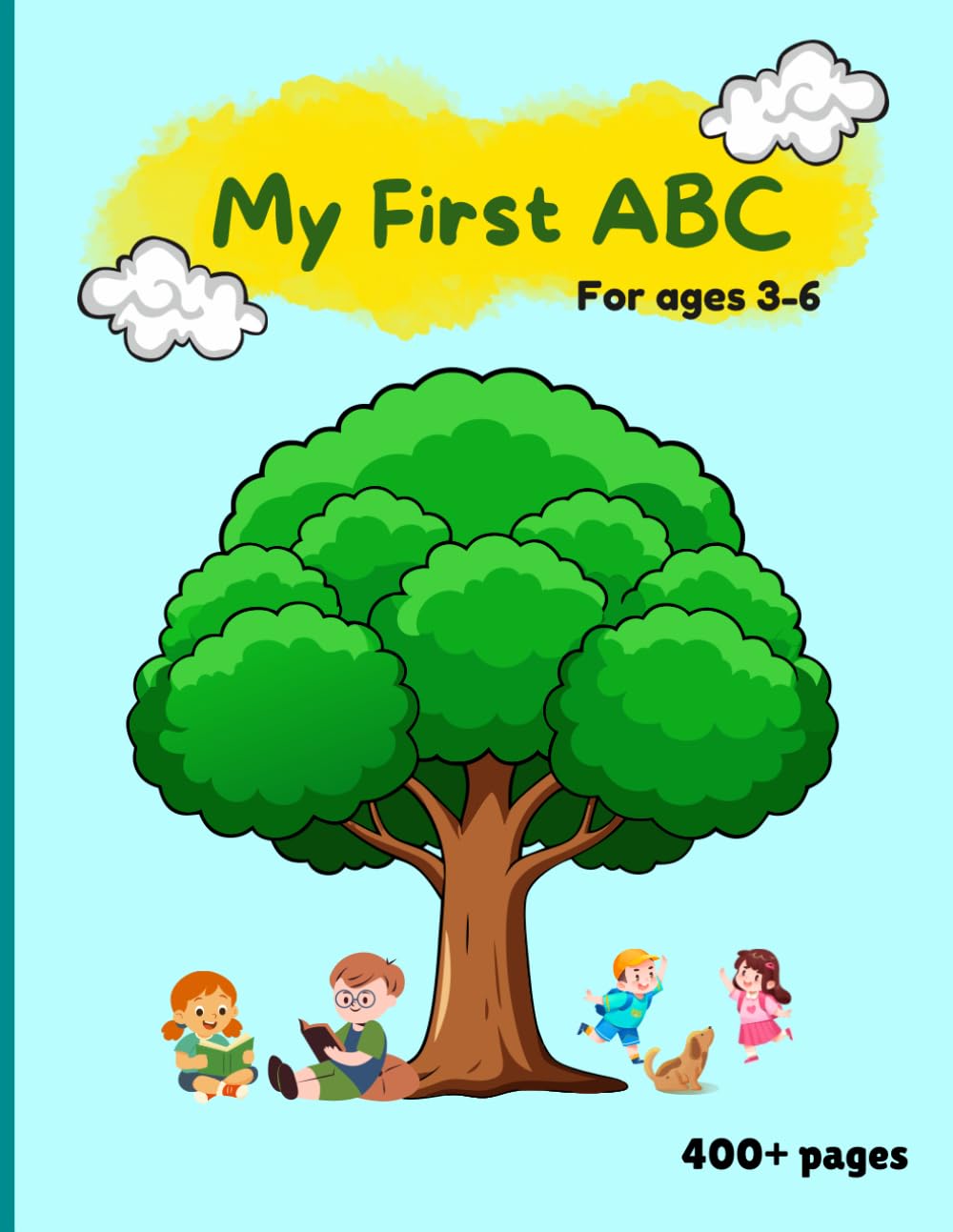 My First ABC Tracing & Activity Book for Kids Ages 3-6: Alphabet Tracing, Letter Recognition, Line Practice, and Fun Learning Activities for Preschool