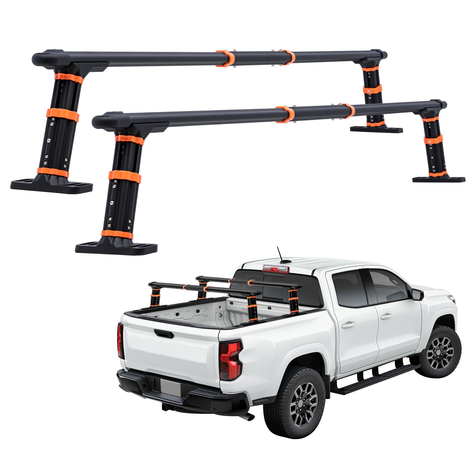 Amazon.com: LMYYGOO Truck Ladder Rack,Height 10.8-12.4