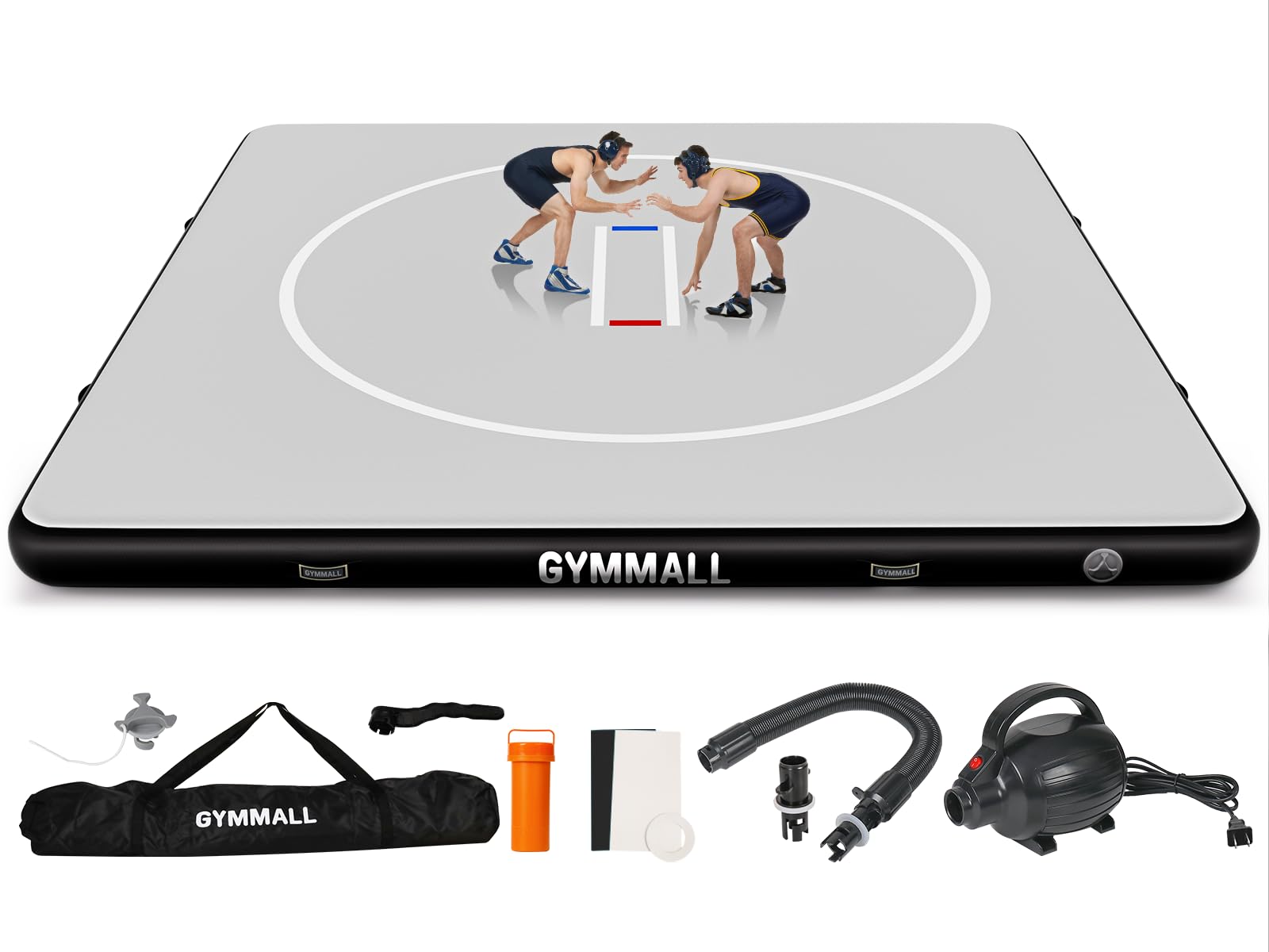 Wrestling Mat Inflatable 5FT 6 6FT 10FT 13FT 16 5FT Foldable 4 Thick Jiu Jitsu Mats for Home