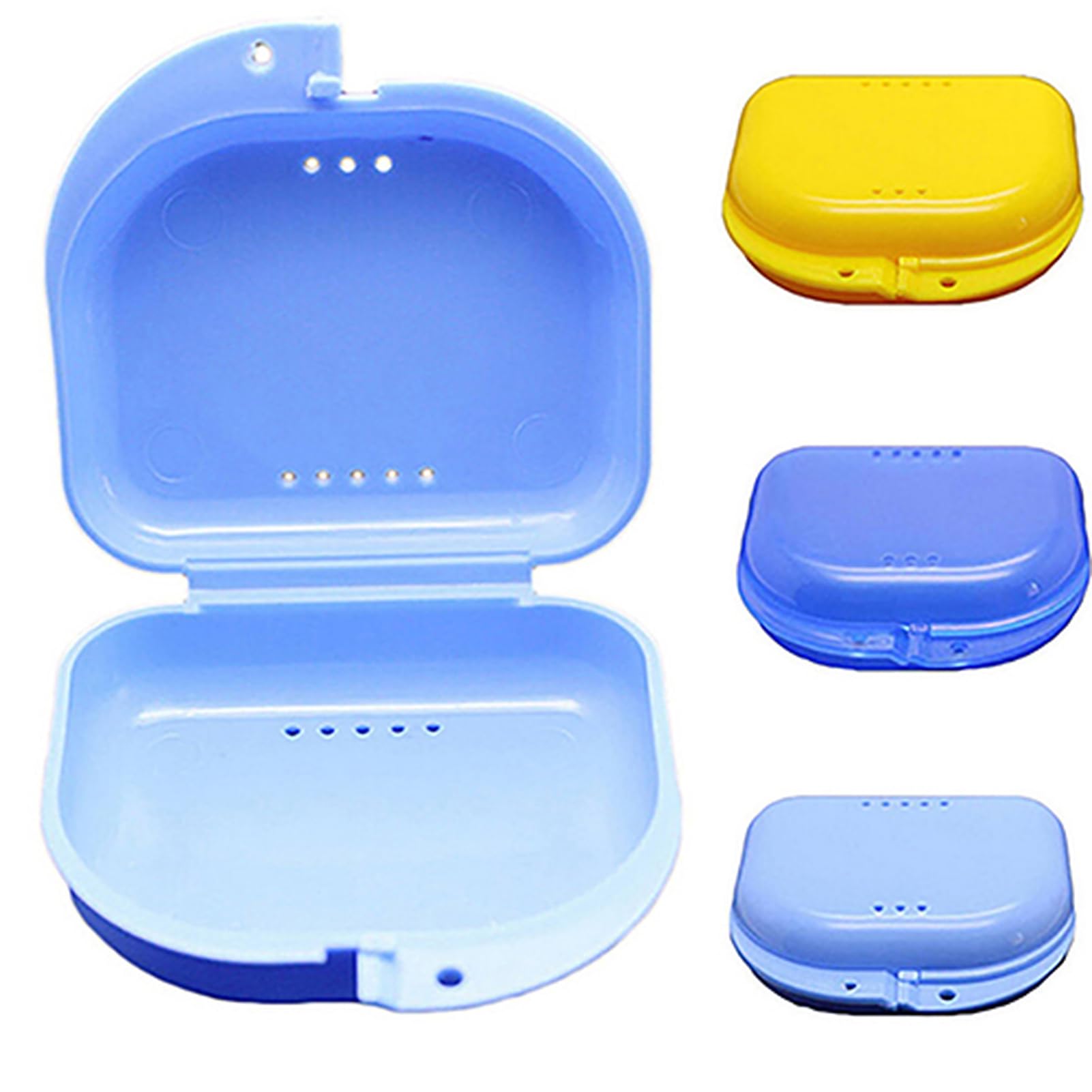 matumou Dental Orthodontic False Tooth Retainer Denture Storage Case Box Container Tray