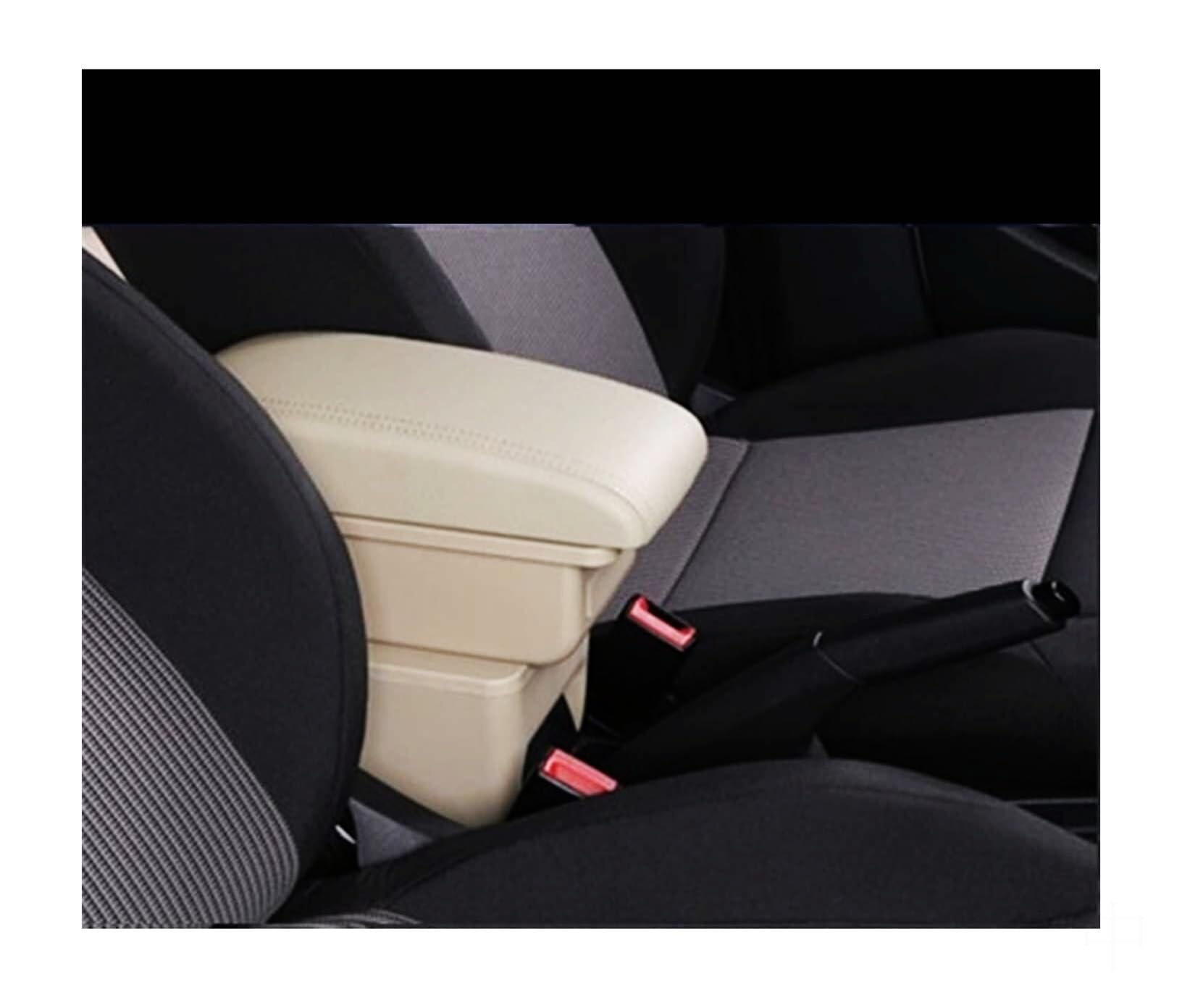 GTDTKGANAK Storage Box For Toyota For Aygo X 2022 Central Armrest Storage For Box Retrofit with USB Charging(A4 No Usb)