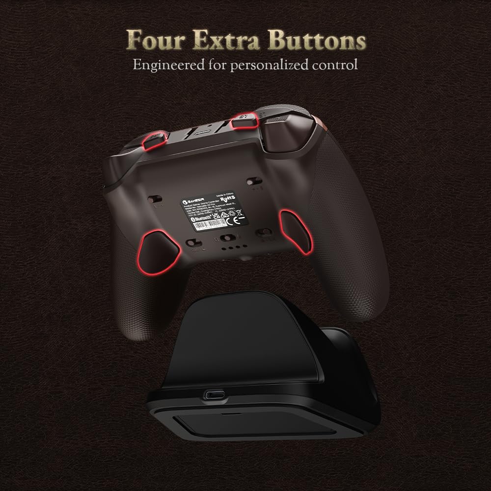 GameSir G7 Pro Controller Xbox cablato per Series X|S, Gamepad wireless per PC, Joystick TMR, Grilletti ad effetto Hall, 1000 Hz, Edizione Dragon's Dogma II