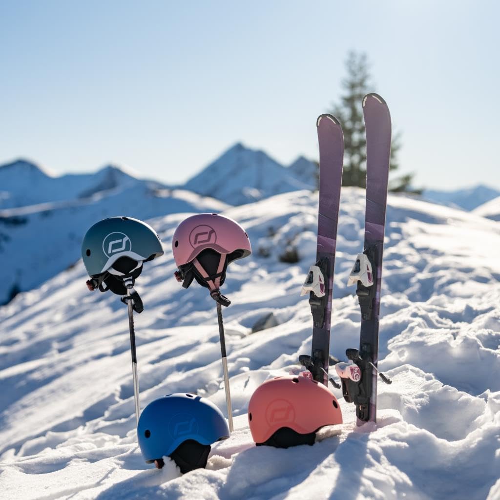 Scoot&Ride Kask narciarski XXS – kask narciarski dla dzieci