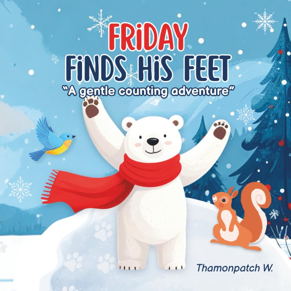 Friday Finds his Feet: Counting 1–5 with a Brave Little Polar Bear | A Heartwarming Children’s Book for Ages 2–4 (Friday is Fine)