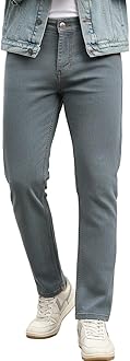 - Men's Slim Fit Mid Rise Washed Jeans Stretchable