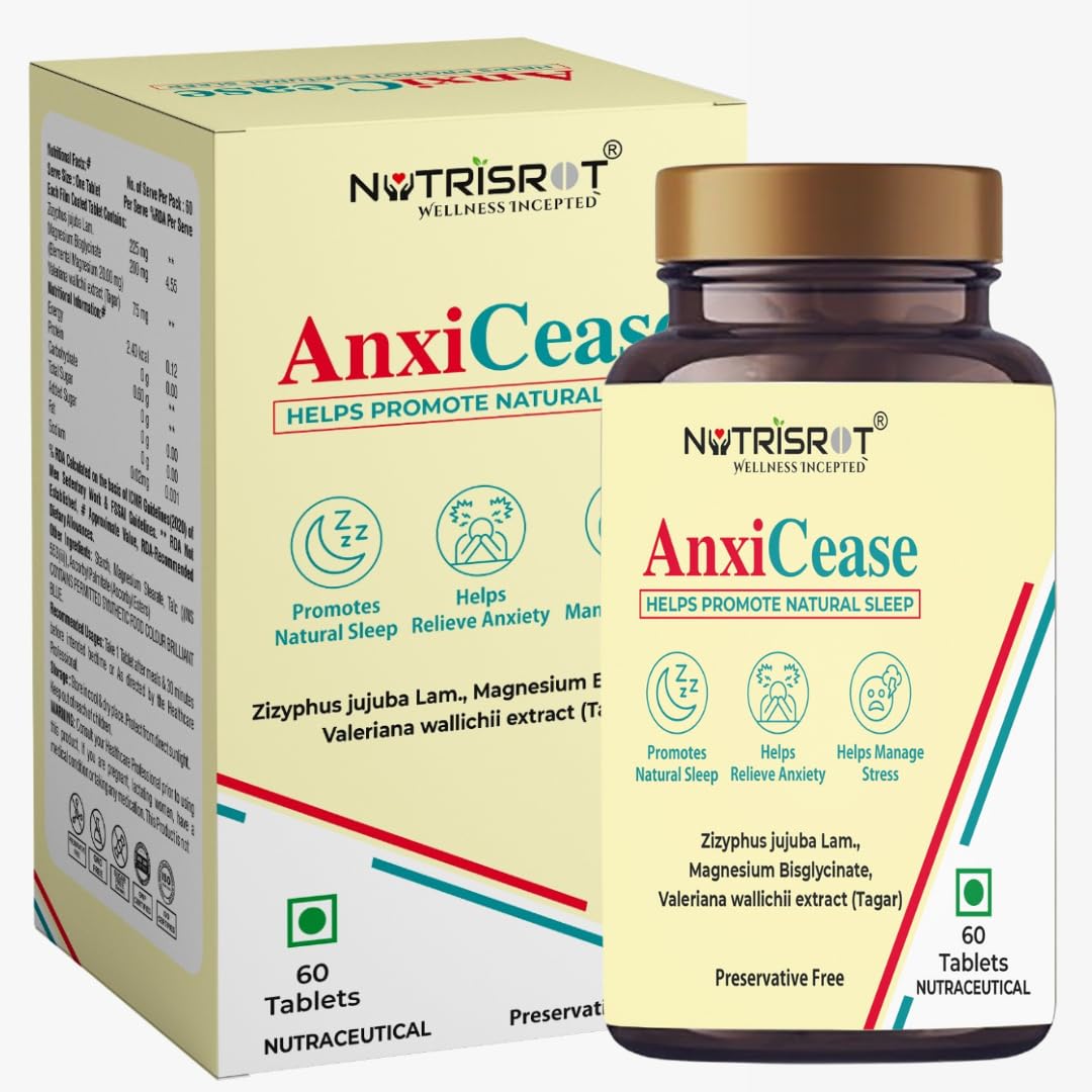 See full amazon price history chart for NUTRISROT Anxicease Natural Sleep Supplement Mind Relax, Helps Manage Sleeplessness & Sleep Deprivation Jujube, Calming & Sound Sleep Relief, Relieves Stress, Men & Women (60 Tablets) NUTRISROT Anxicease Natural Sleep Supplement Mind Relax, Helps Manage Sleeplessness & Sleep Deprivation Jujube, Calming & Sound Sleep Relief, Relieves Stress, Men & Women (60 Tablets) (B09LCSVT8Q) Amazon Price History, Amazon Price Tracker