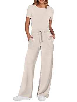 Amazon.com: ANRABESS Jumpsuits for Women Casual Summer 2025