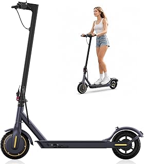 NAVIC Electric Scooter with Dual Suspension, 8.5”/10" Tires, 350W/500W Motor, 19/22 Mph, Max 22/25/27/49Miles Range, Foldable E Scooter for Adults with Braking, App Control