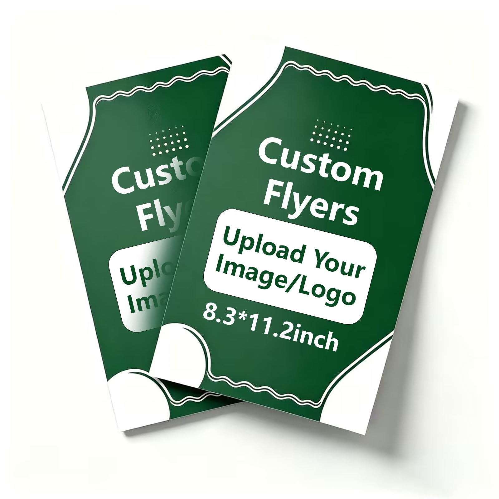 Custom Business Flyers Custom Printable Postcards Upload Design(8.3*11.2in)