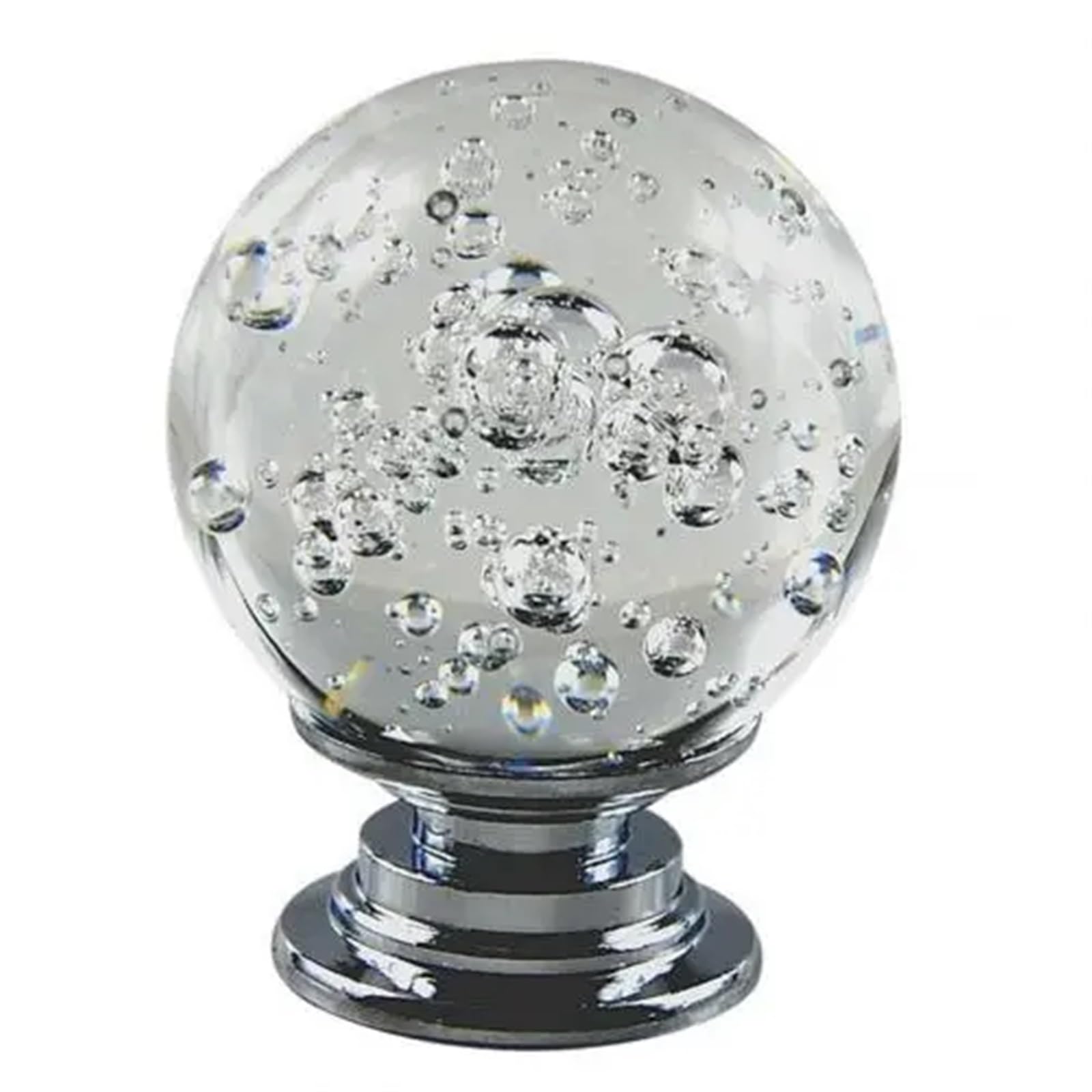 xulvoz 8Pcs Crystal Bubble Drawer Knobs 3cm Cabinet Cupboard Door Handles