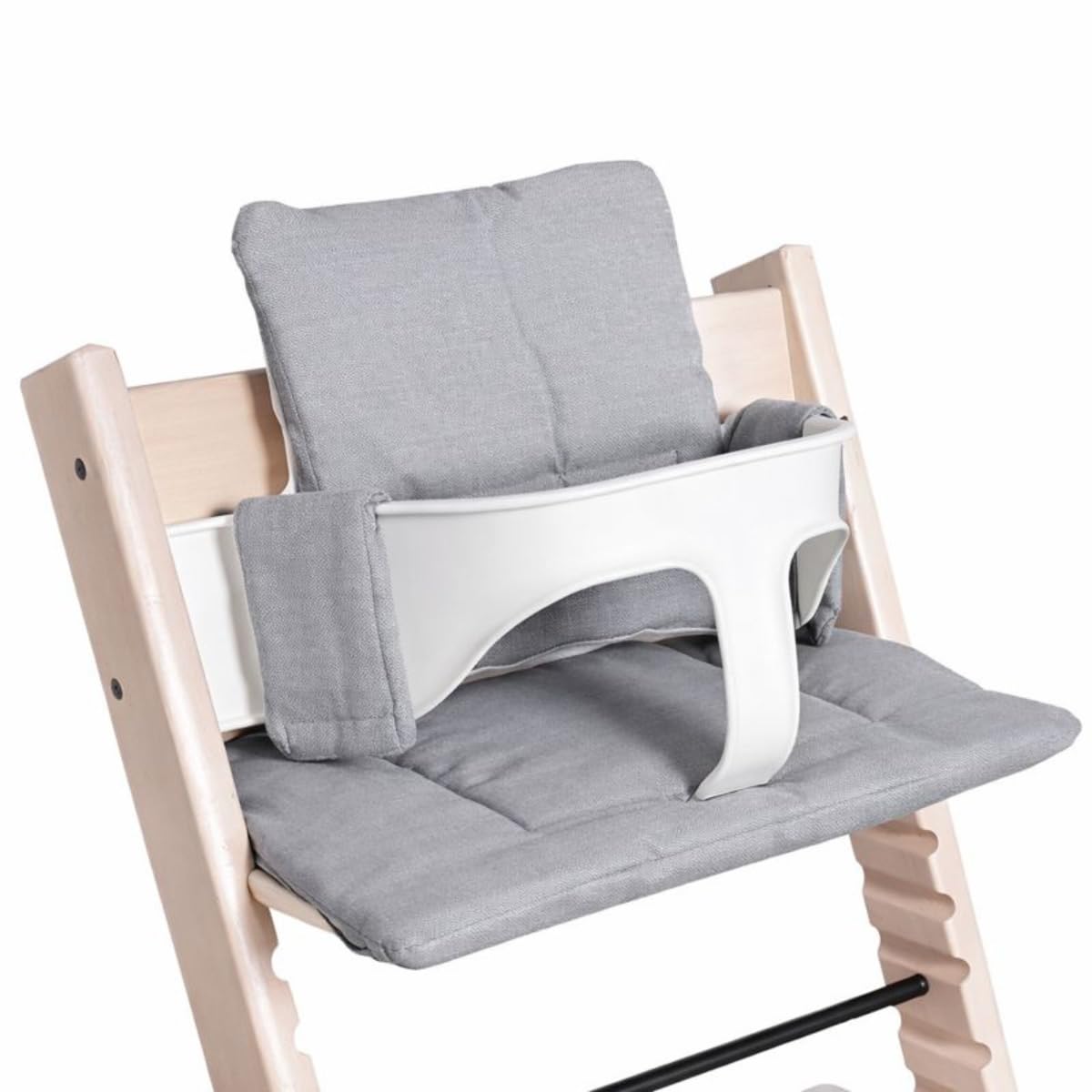 Hoppediz Hochstuhl Sitzkissen Set, passend für Stokke Tripp Trapp, 2-teilig, Design Kos