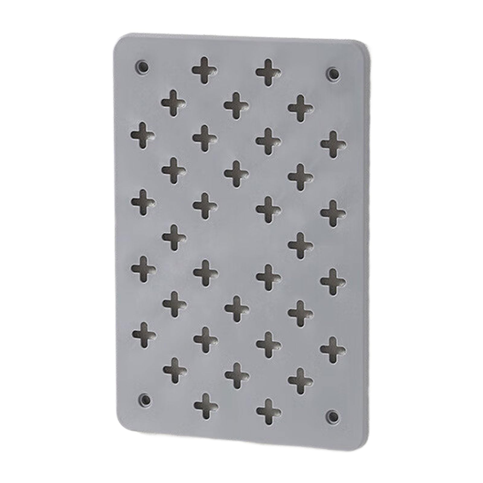 Woedpez Segmented Grids Wall Panel for Home Storage Customizable Organizers with Hook and Shelves Pegboard Organizers