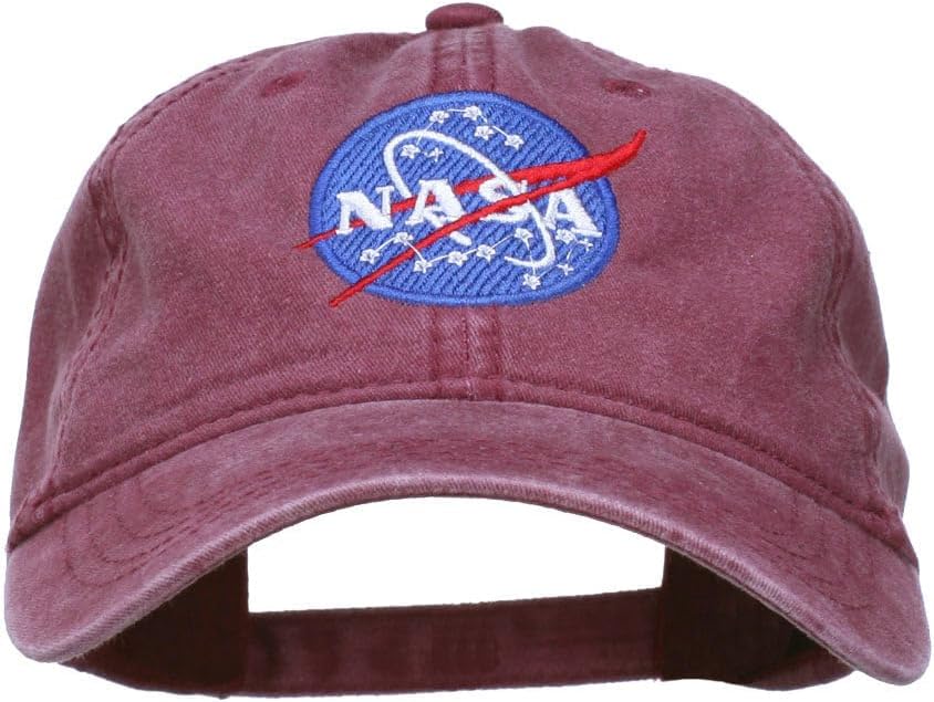 e4Hats.com NASA Insignia Embroidered Pigment Dyed Cap