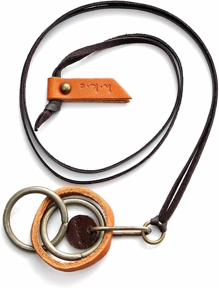 Amazon | ホークカンパニー フォコン レザーネックレス トリプルリング Amazon | ホークカンパニー フォコン レザーネックレス トリプルリング