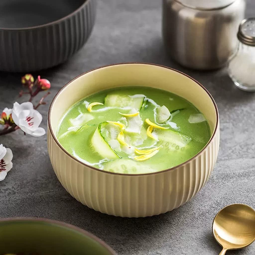 Grands Bols À Salade Bol À Soupe Mangez un bol de nouilles bol à soupe en céramique japonais ménager grand bol de nouilles petit bol à soupe bol à salade en céramique Bols Pour Cuisine Bol De Service