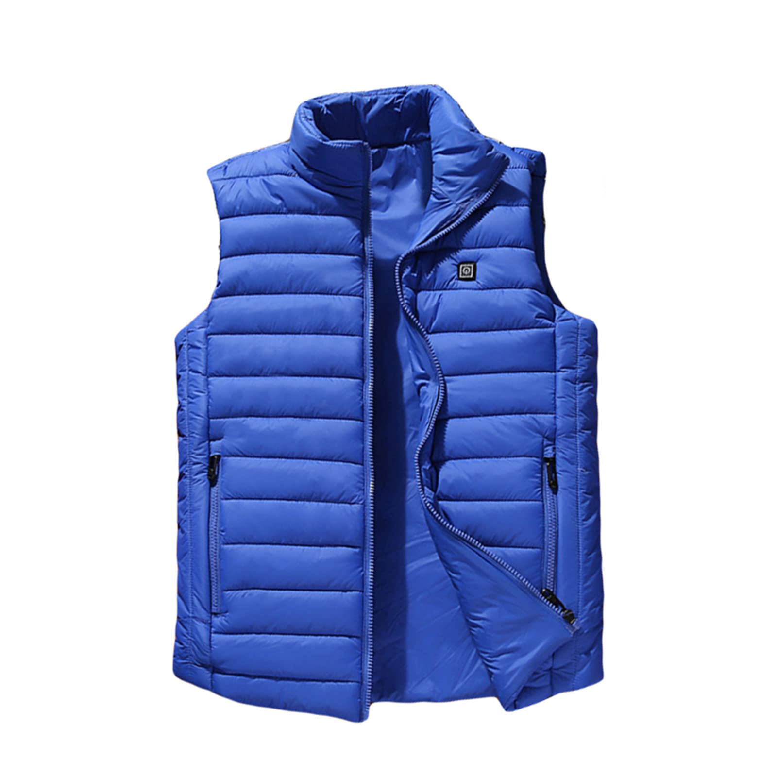 Chaleco calefactable para hombre (Reino Unido), chaleco calefactable USB, chaquetas térmicas eléctricas para mujer, ropa calefactable lavable con 1 zona de calor, chaleco calefactable para m