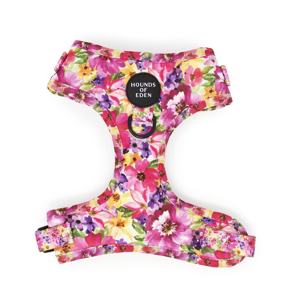 'Florentina' - Floral Dog Harness Large