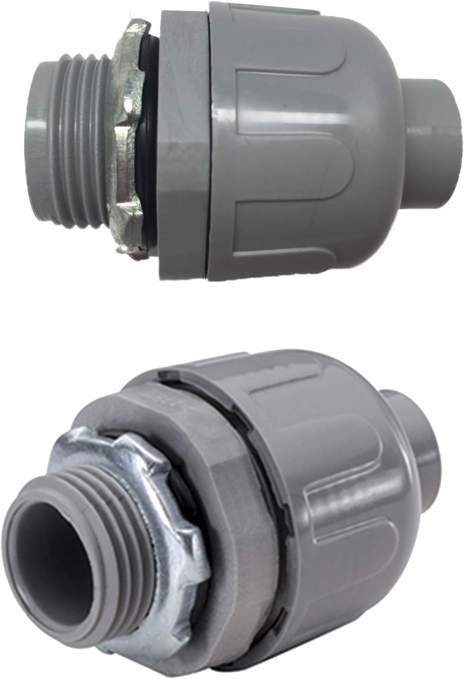 Qty 1-1 1/2 Dia. - Non Metallic Electrical Liquid Tight Conduit Straight Fittings