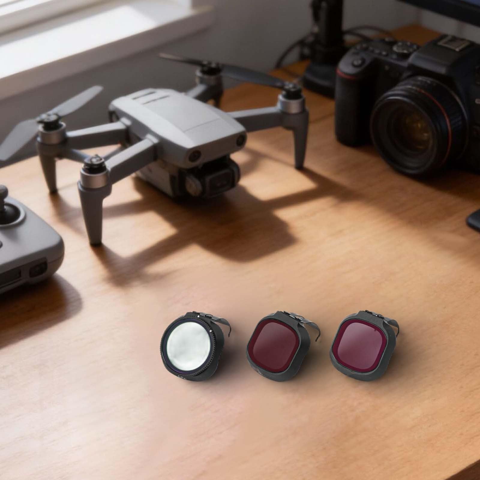 ND CPL UV-Filter-Set für DJI Neo 2, mehrfach vergütete optische HD-Glaslinse mit Rahmen aus Aluminiumlegierung für Kameraschutz (C)