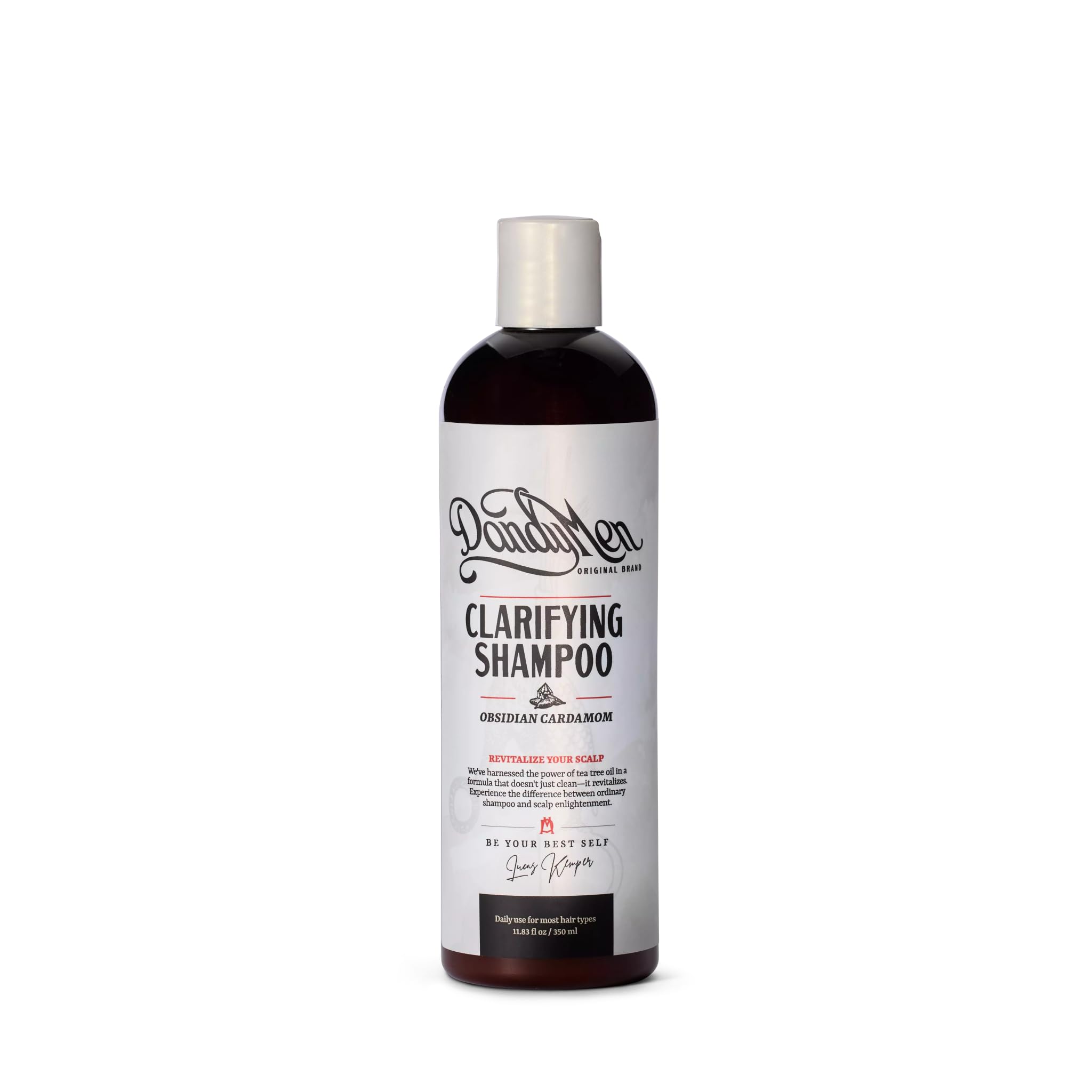 Amazon.com : DandyMen Tea Tree Clarifying Shampoo for Men – Deep