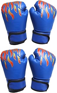 BESPORTBLE 2 Pares De Luvas De Boxe Para Crianças De Kickboxing Luvas De Boxe Conjunto De 2 Pares De Luvas De Luta Para Crianças Luvas De Boxe Para 3-8 Anos Luvas De Boxe Para Crianças Luvas