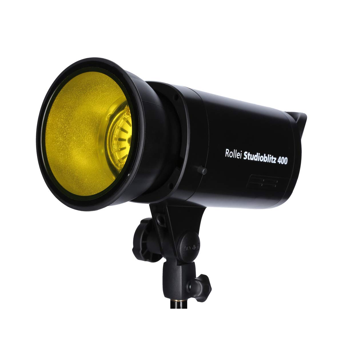 Rollei Studioblitz 400 Double Kit - lampa studyjna o mocy błyskowej 400 W, 2 x lampa błyskowa, Octabox 90 cm, softbox 60 x 90 cm, 2 x statyw do lampy, radiowy nadajnik U7, reflektor z 5 kolorowymi foliami i walizką na kółkach