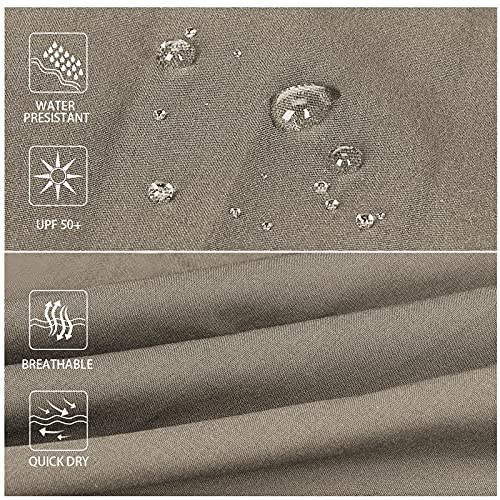 Butrends Wandelbroek voor heren, licht, waterdicht, outdoorbroek, wandelen, bergbeklimmen, met zakken met ritssluiting, elastische taille, workout-hardloopbroek, elastische ademende sportbroek - Image 7