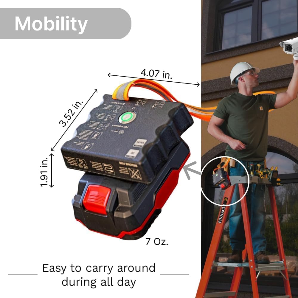 portable active afat poe injector compatible dewaltmilwaukee P | Shop ...