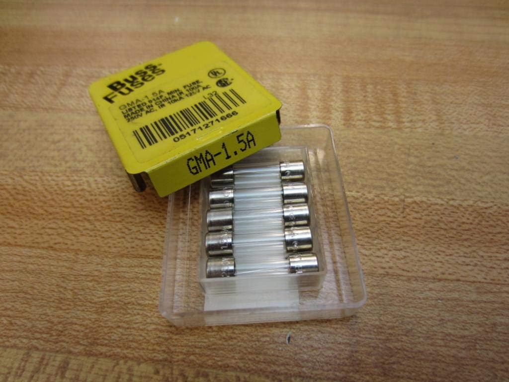 Bussmann GMA-1.5A Buss Fuse GMA15A (Pack of 5)