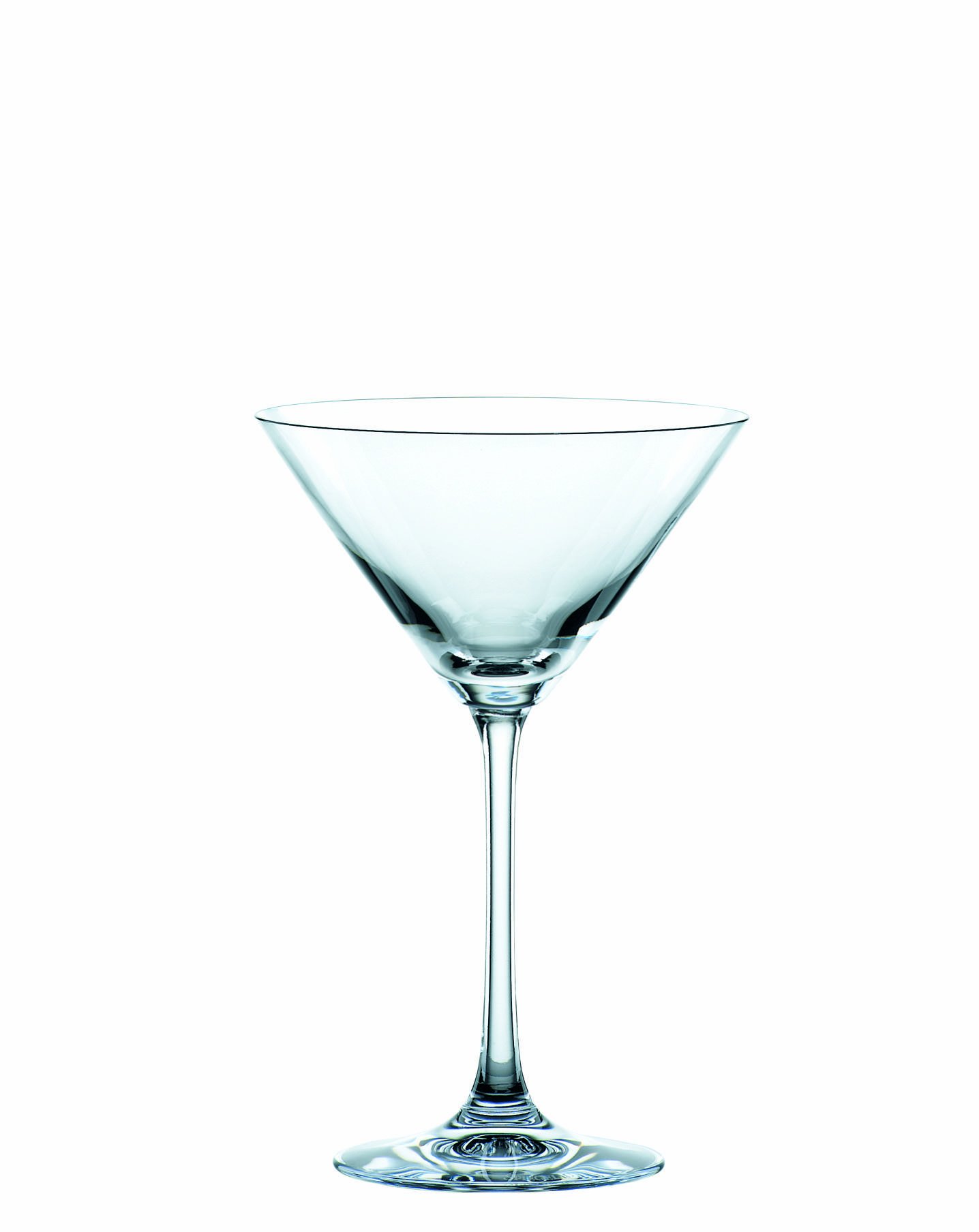 Nachtmann Vivendi Crystal Martini Glass, 6-7/8-Ounce, Set of 4