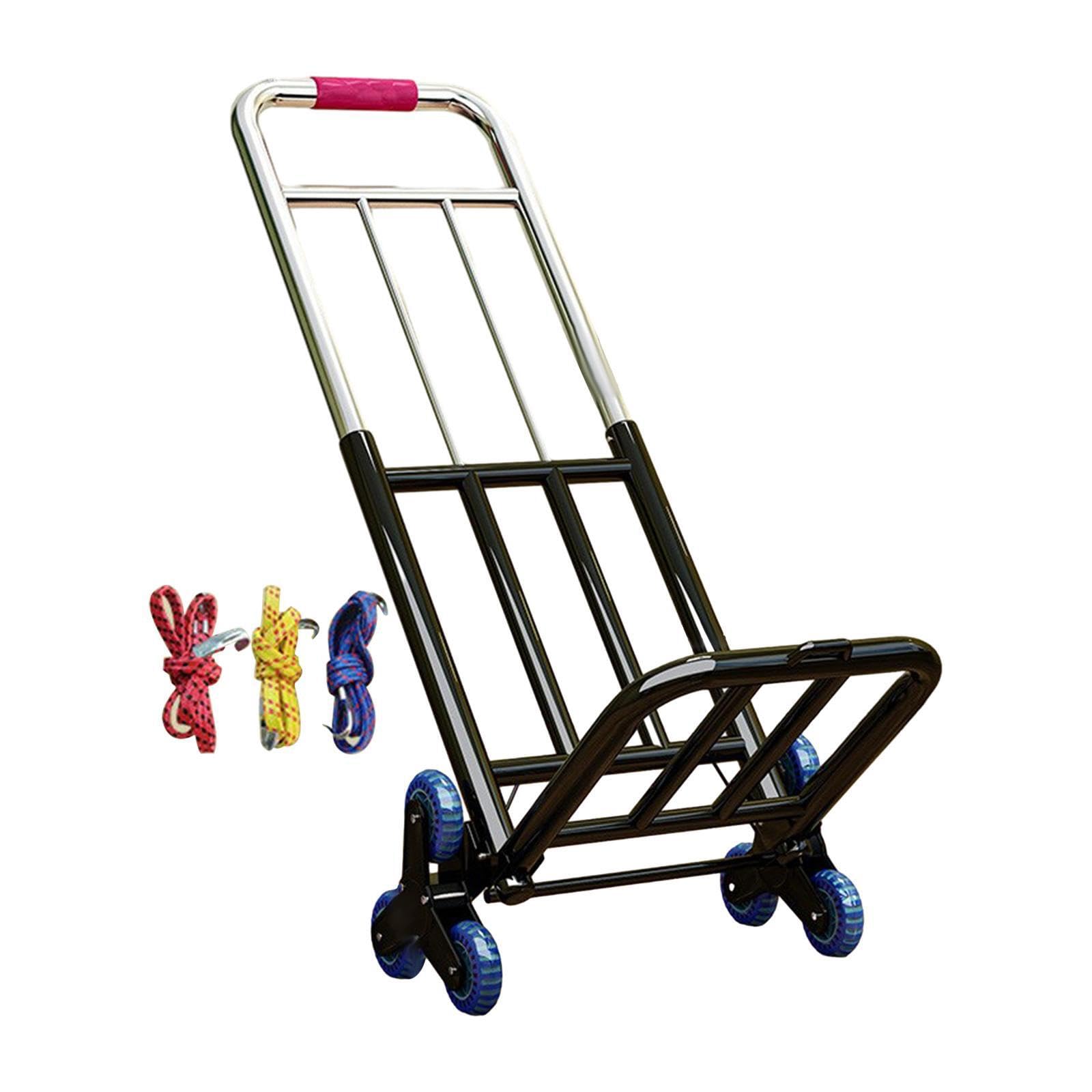 Carrito de la compra plegable: la solución portátil para llevar carga y equipaje 1