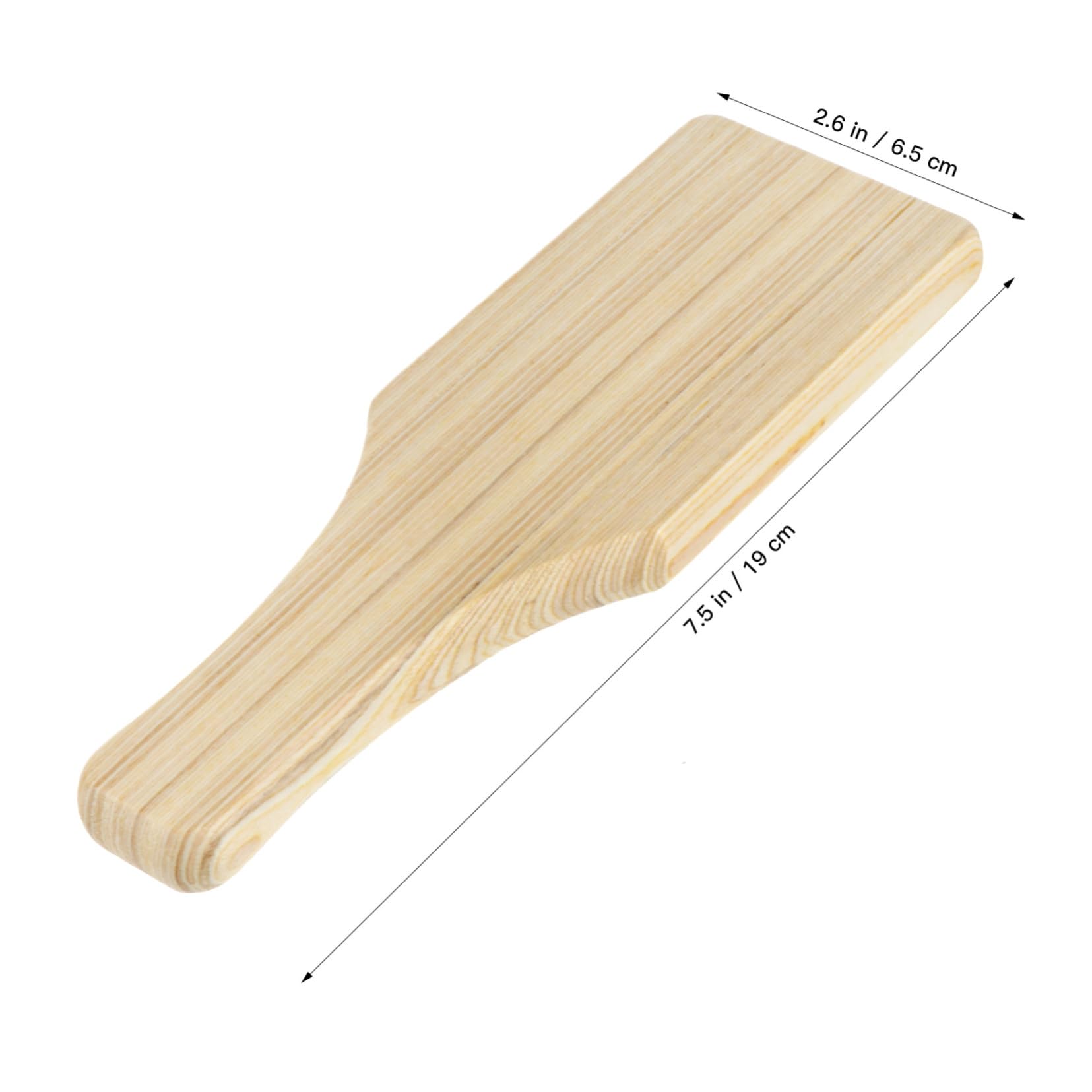Paleta de Madera para Arcilla Paddel Cubierta de Tablero de Cerámica, Herramienta Labor-saving y Time-saving para Pottery Making Textura Clara y Superficie Suave