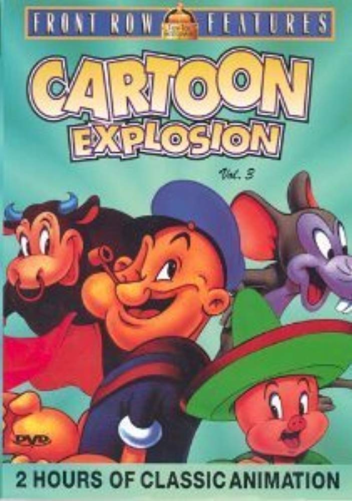 Cartoon Explosion Volume 3 Movie con animacion psicodelica y efectos sonoros